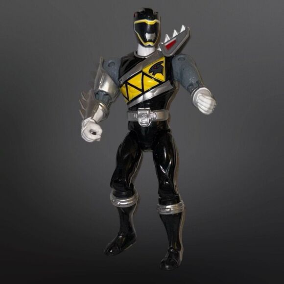 Power Rangers Lightning Collection Dino Charge Black B21 - Picture 7 of 7